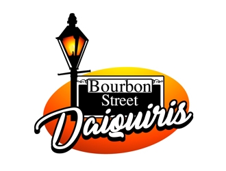 Bourbon Street Daiquiris logo design by DreamLogoDesign