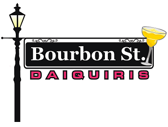 Bourbon Street Daiquiris logo design by coco