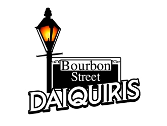 Bourbon Street Daiquiris logo design by DreamLogoDesign