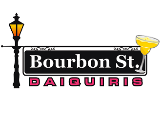 Bourbon Street Daiquiris logo design by coco