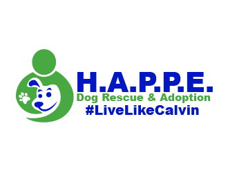 H.A.P.P.E. Dog Rescue & Adoption logo design by THOR_