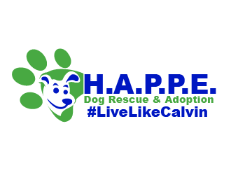 H.A.P.P.E. Dog Rescue & Adoption logo design by THOR_