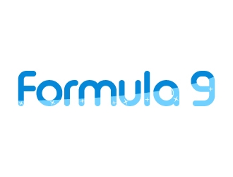 Formula 9 logo design by fillintheblack