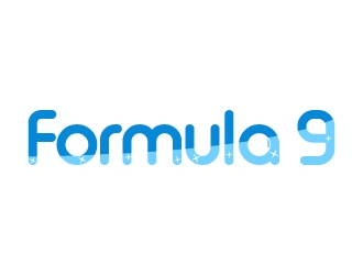 Formula 9 logo design by fillintheblack