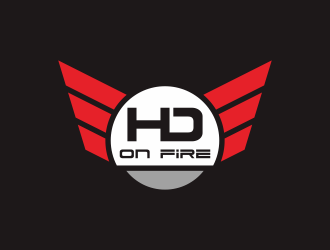 HD ON FIRE logo design by Thoks