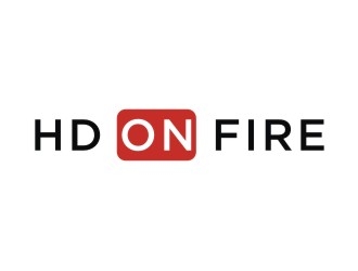 HD ON FIRE logo design by Franky.