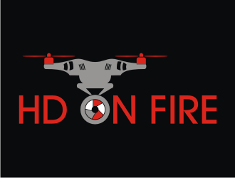 HD ON FIRE logo design by savana