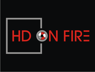 HD ON FIRE logo design by savana