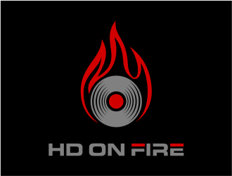 HD ON FIRE logo design by cintoko