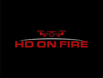 HD ON FIRE logo design by Republik