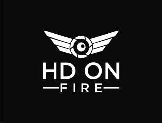 HD ON FIRE logo design by mbamboex
