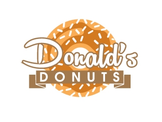 Donald’s Donuts logo design by Maddywk