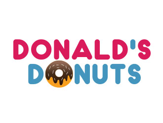 Donald’s Donuts logo design by AB212