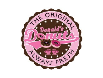 Donald’s Donuts logo design by dhika