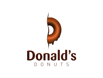 Donald’s Donuts logo design by MagnetDesign
