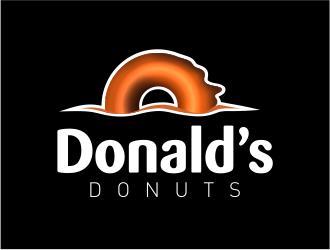 Donald’s Donuts logo design by MagnetDesign