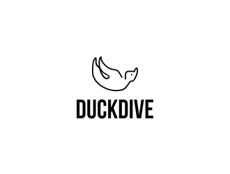 duckdive logo design by oke2angconcept