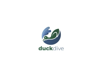 duckdive logo design by Eliben