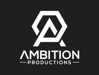 Ambition Productions logo design by rokenrol