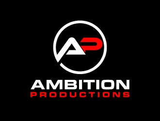 Ambition Productions logo design by labo
