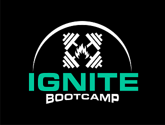 Ignite Bootcamp logo design by Republik