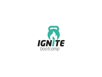 Ignite Bootcamp logo design by Eliben