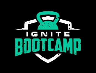 Ignite Bootcamp logo design by labo
