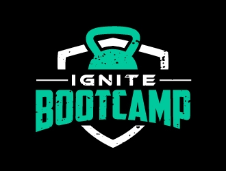 Ignite Bootcamp logo design by labo