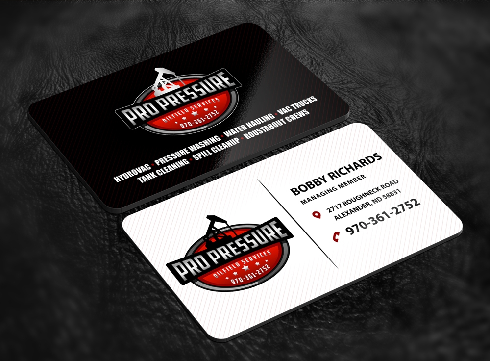PRO PRESSURE OILFIELD SERVICES logo design by abss