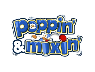 Pop & Mix logo design by veron