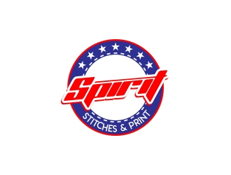Spirit Stitches &amp; Print logo design by MarkindDesign™