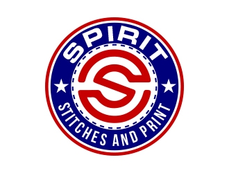 Spirit Stitches & Print logo design by MarkindDesign
