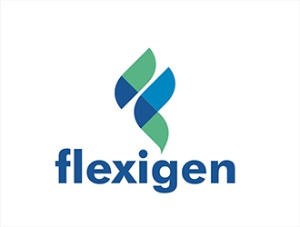Flexigen logo design by gitzart