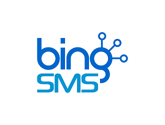 BingSMS or BingSMS.com logo design by Republik