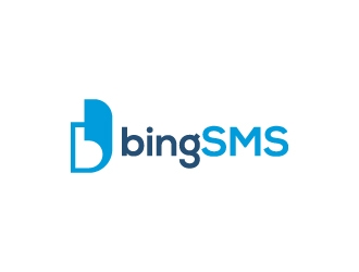 BingSMS or BingSMS.com logo design by Kewin