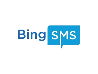 BingSMS or BingSMS.com logo design by GRB Studio
