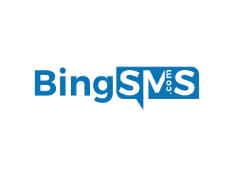 BingSMS or BingSMS.com logo design by kopipanas