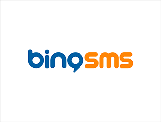 BingSMS or BingSMS.com logo design by hole
