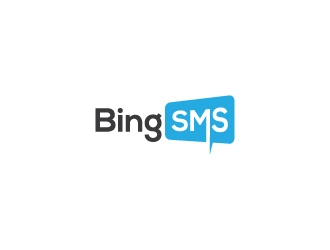 BingSMS or BingSMS.com logo design by zakdesign700