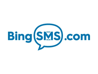 BingSMS or BingSMS.com logo design by kenartdesigns