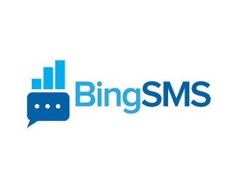 BingSMS or BingSMS.com logo design by moomoo