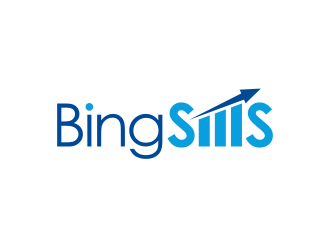 BingSMS or BingSMS.com logo design by pionsign