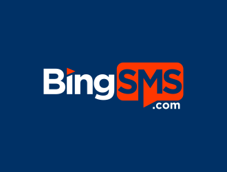 BingSMS or BingSMS.com logo design by pionsign
