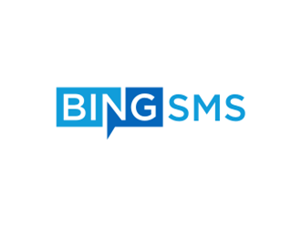 BingSMS or BingSMS.com logo design by sheilavalencia