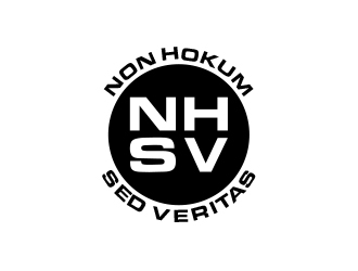 Non Hokum Sed Veritas logo design by MarkindDesign