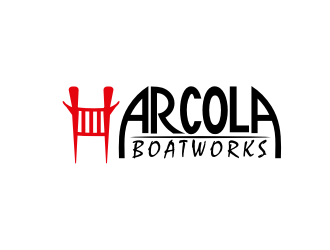 Arcola Boatworks logo design by BintangDesign
