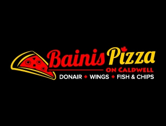 Bainis Pizza on Caldwell logo design by jaize