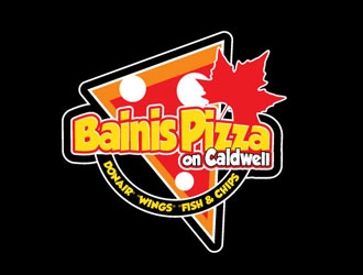Bainis Pizza on Caldwell logo design by LogoInvent
