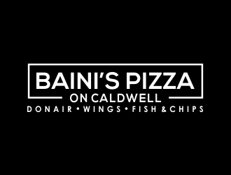 Bainis Pizza on Caldwell logo design by done