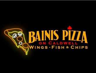 Bainis Pizza on Caldwell logo design by daywalker